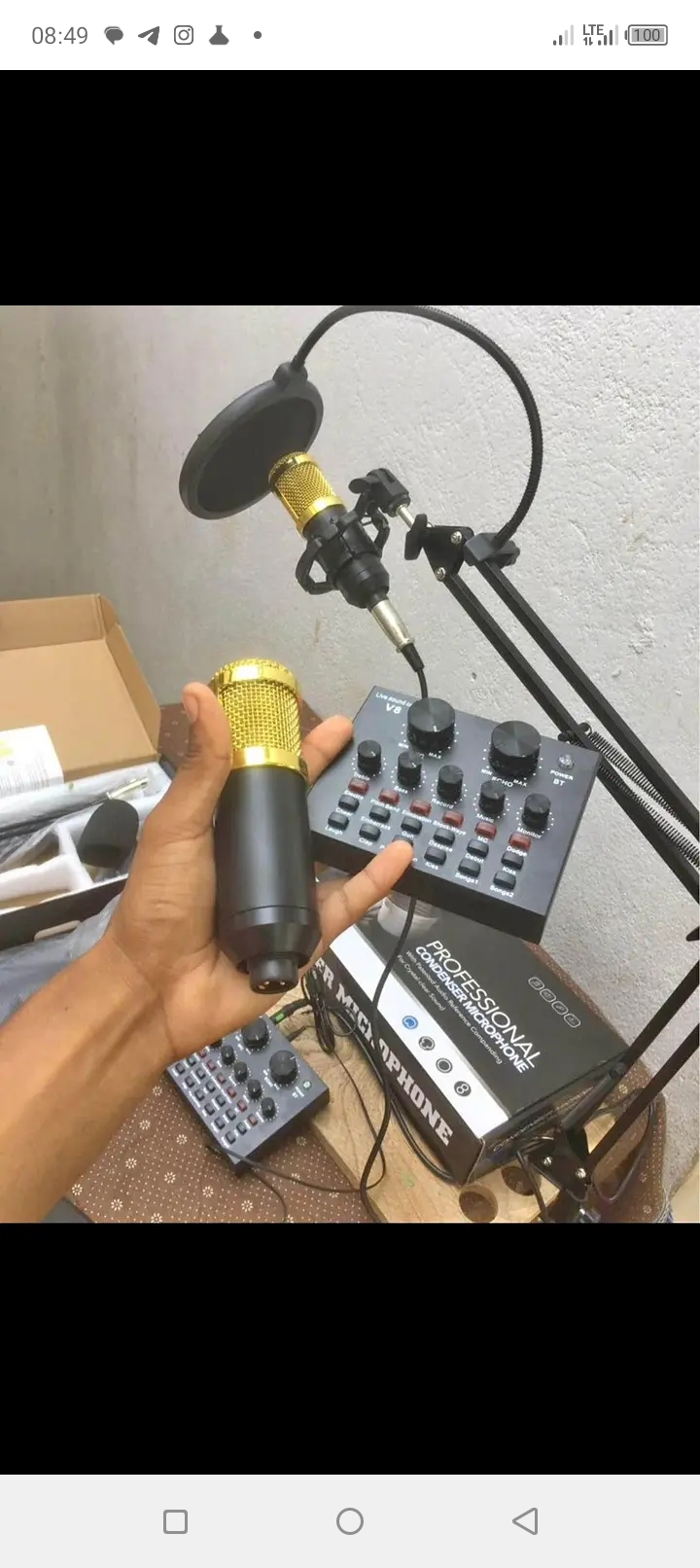 Aparelhos para podcast