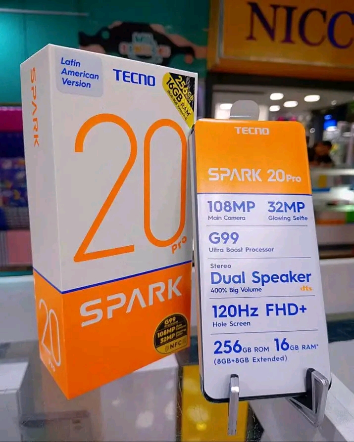 Tecno Sparks 20 pro  - Imagem 2
