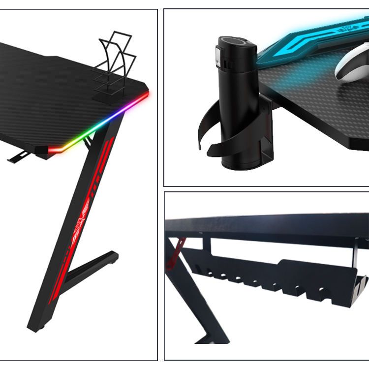 Mesa Gaming Desk Z com iluminação RGB - Imagem 2