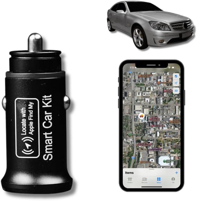 Rastreador GPS Universal de Carro | Localizador móvel compatível com iOS