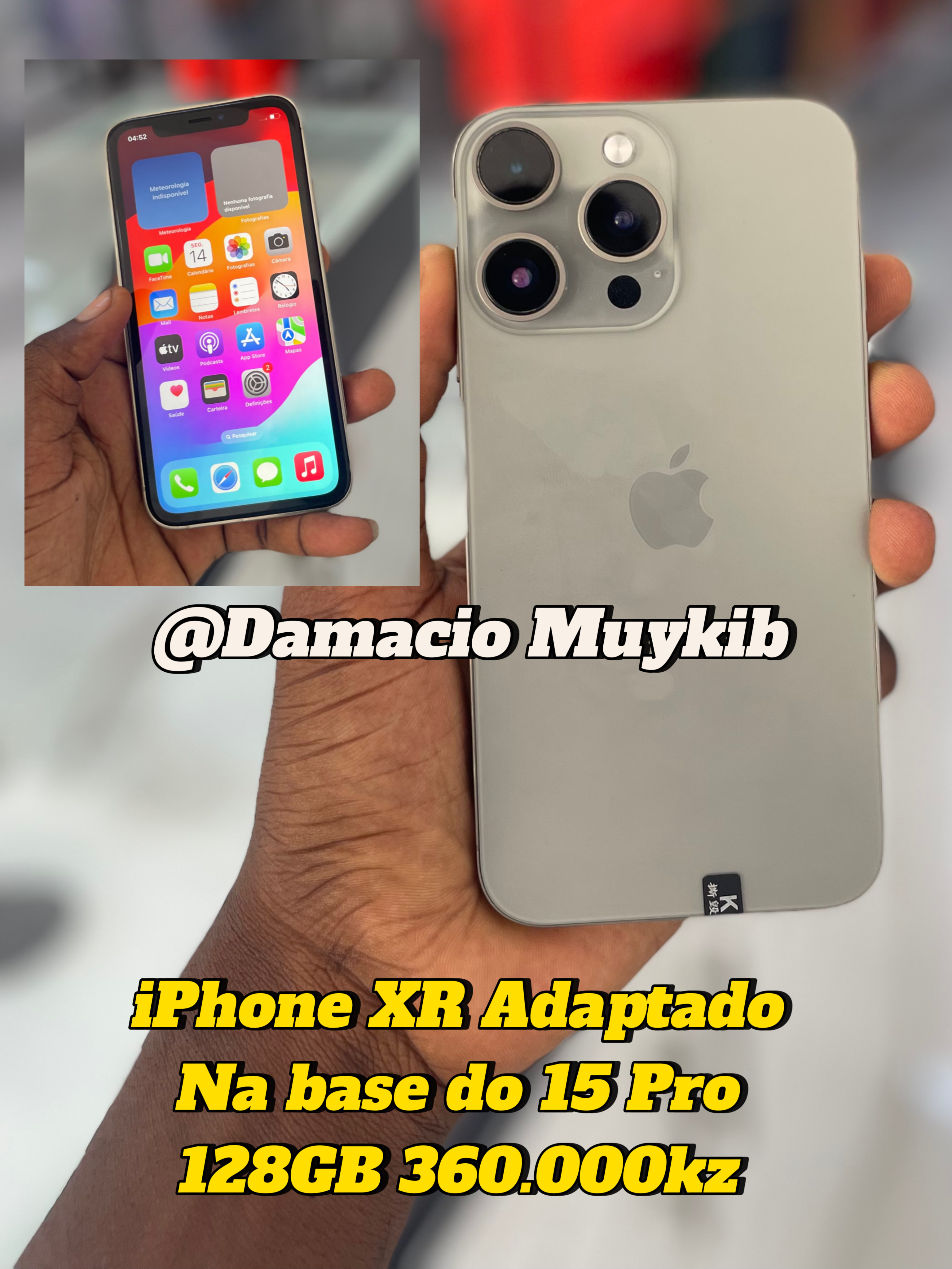 iPhone XR Adaptado