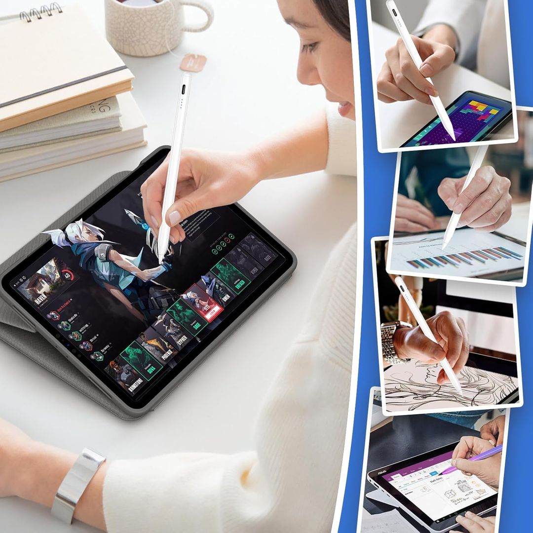 Caneta Universal Stylus (Compatível para Android/iPhone/Tablet Telefone com Tela Sensível ao Toque) - Imagem 3