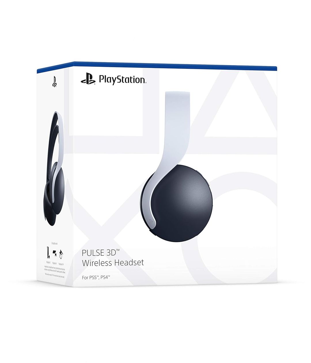 Fone de ouvido sem fio Sony Pulse 3D para PlayStation 5 e PlayStation 4 - Branco
