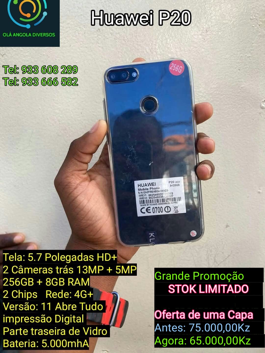 HUAWEI P20 - Imagem 3