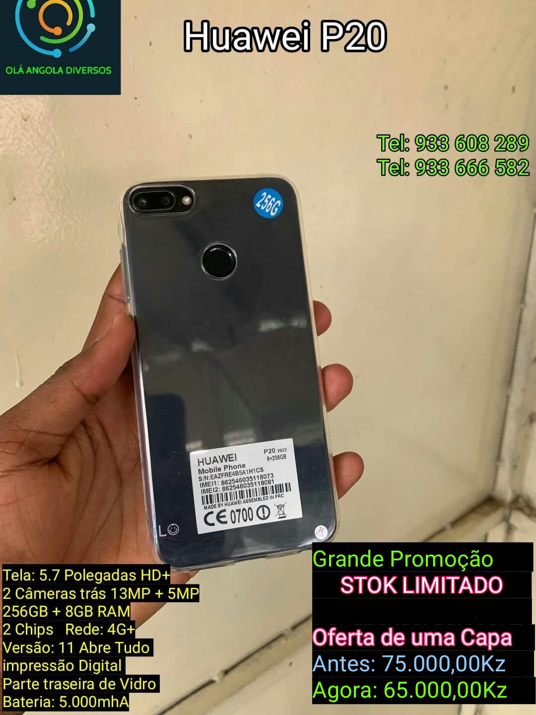 HUAWEI P20 - Imagem 5
