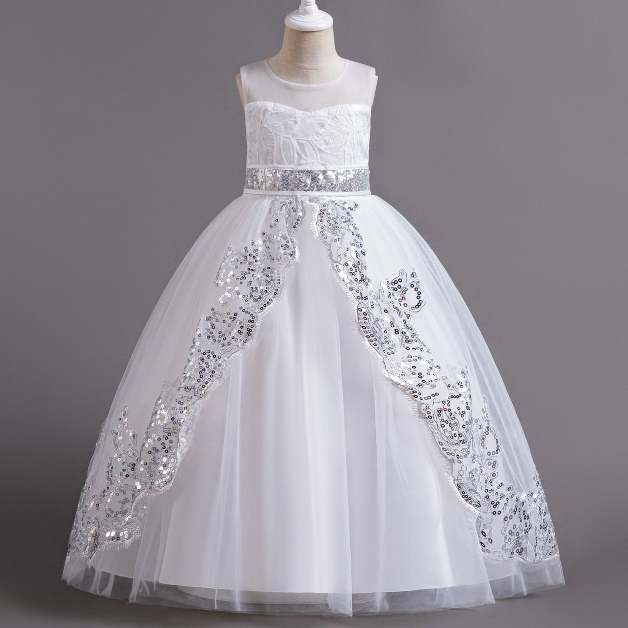 Vestidos para as princesas de 5 anos até 14 anos 