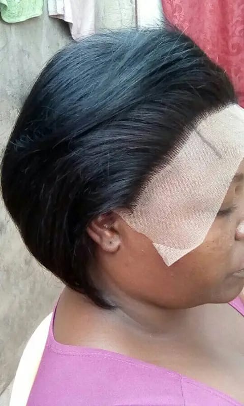Perucas de corte, feita a mão.  Cabelo brasileiro, disponível a 22.000 com direito a personalização  - Imagem 2