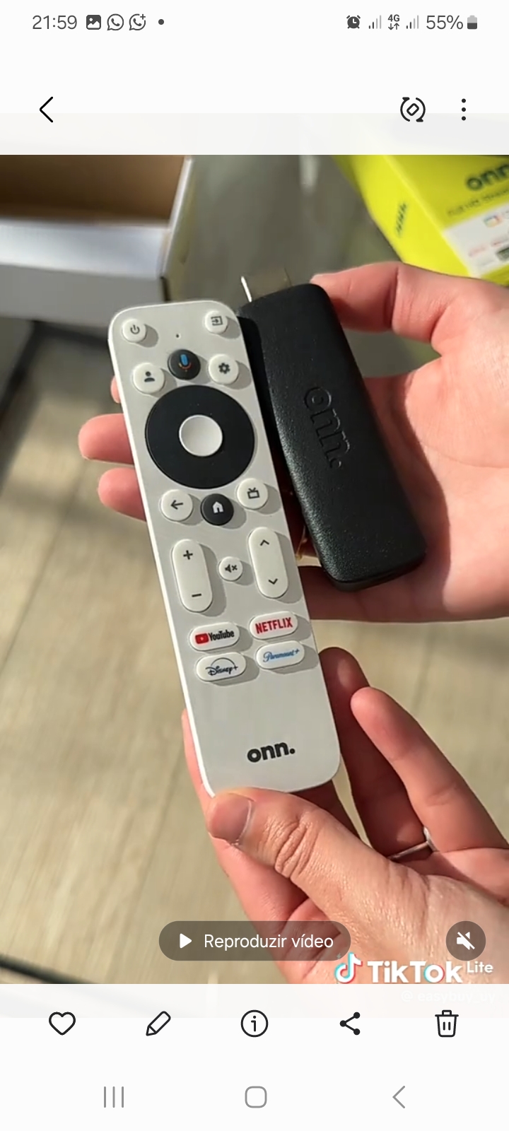 Pendrive que torna a TV normal para smart