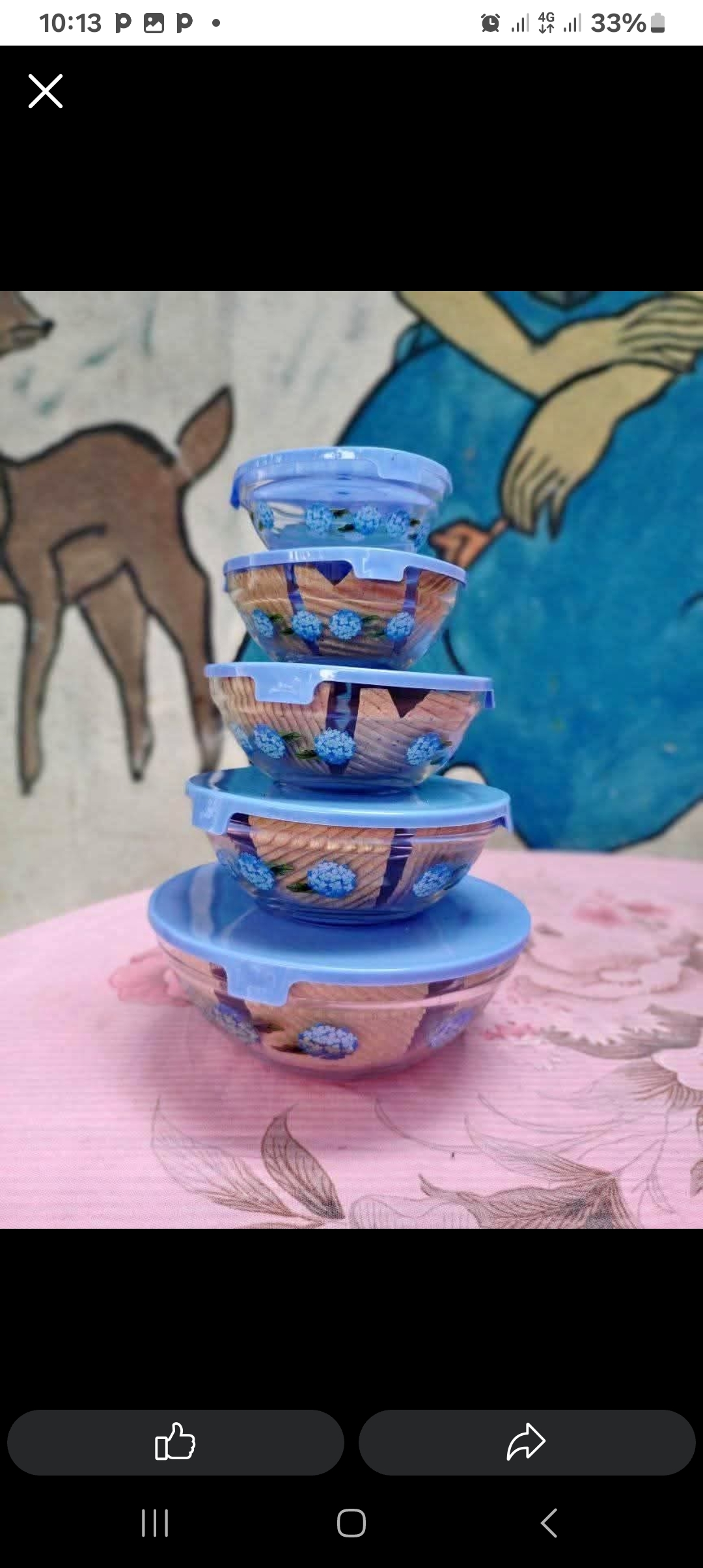 Conjunto de tigelas 
