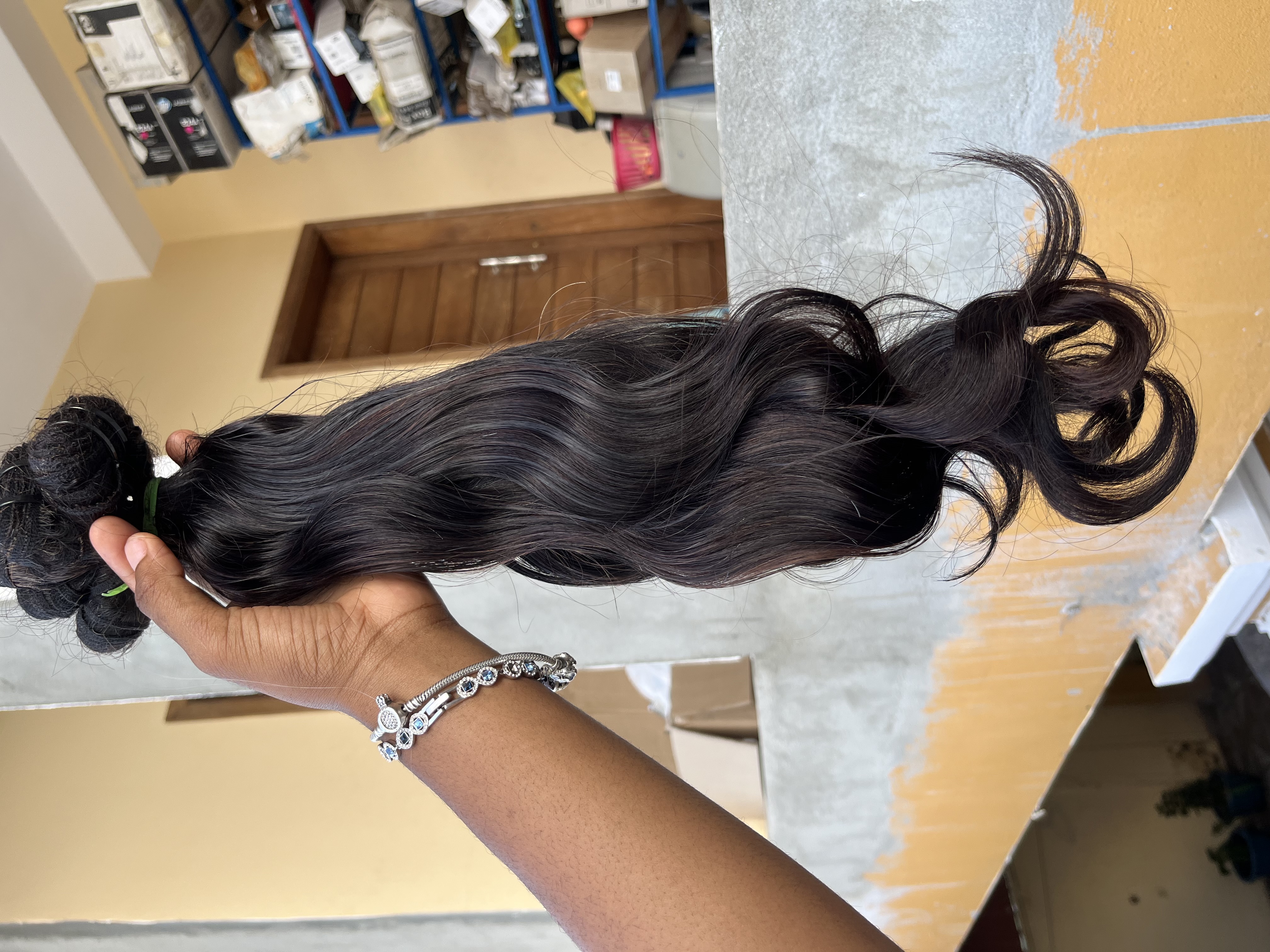 Cabelo indiano 100% humano 