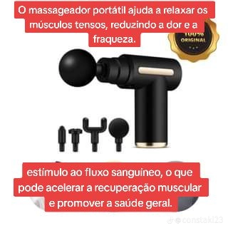 Pistola Massageadora 
