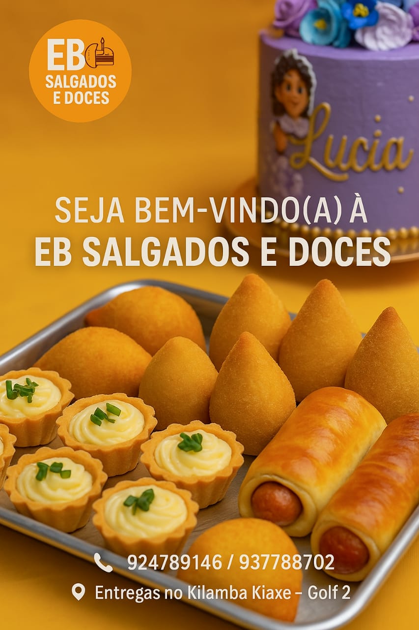Bolos e salgados