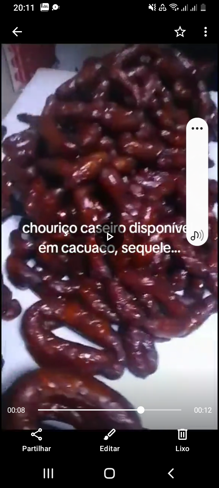 Anúncio de negócio de chouriço caseiro  - Imagem 2