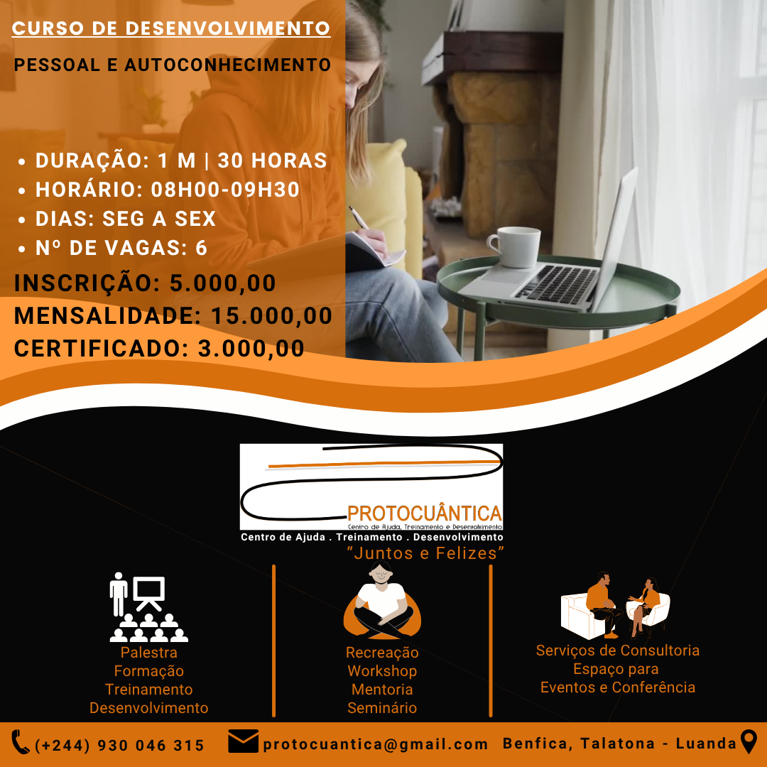 CURSO DE DESENVOLVIMENTO PESSOAL E AUTOCONHECIMENTO