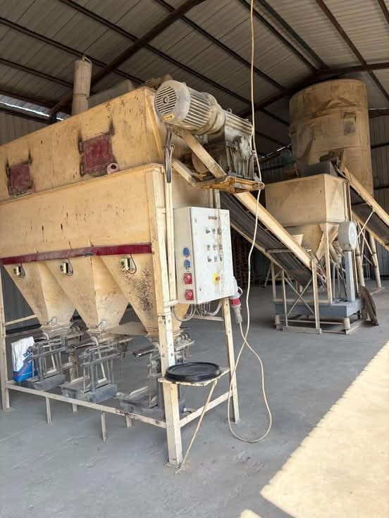 Vende-se fábrica de cimento cola equipamento completo 