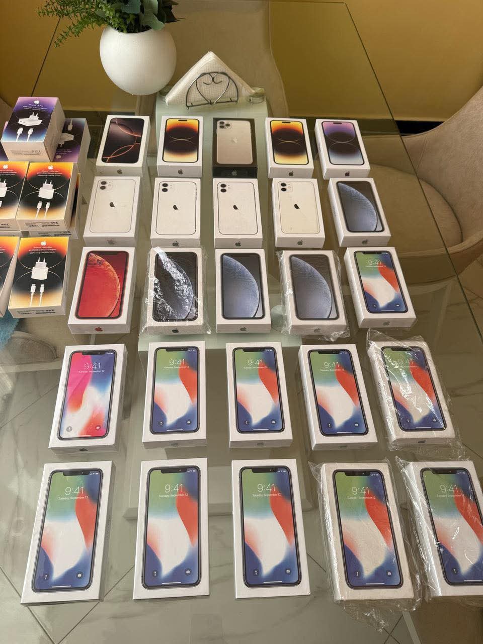 Venda de iPhones a partir do x normal até o 16