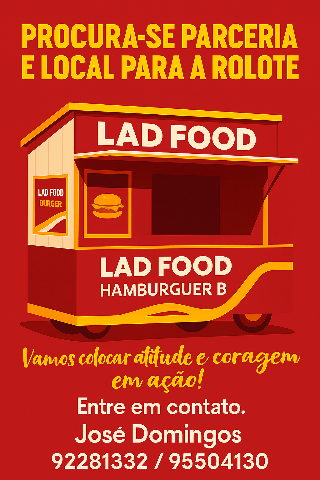 Ajude a #Ladfoodburguer a crescer em angola 