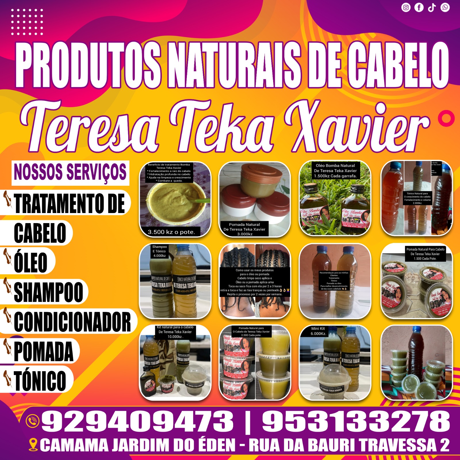 O melhor produto para o seu cabelo, já esta na via