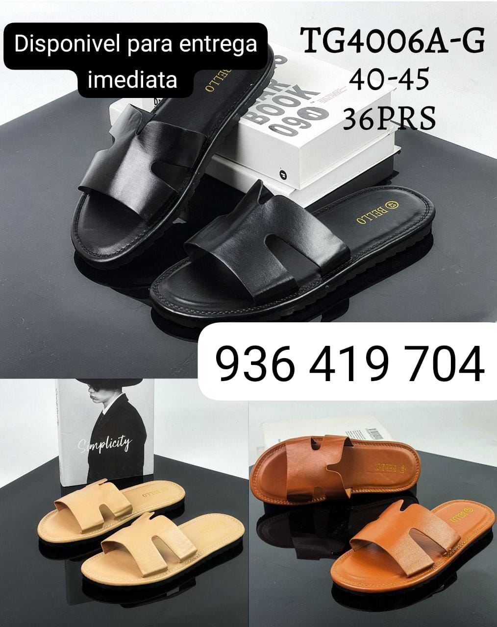 Chinelas de bao qualidade 