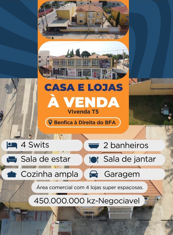 Casa e lojas