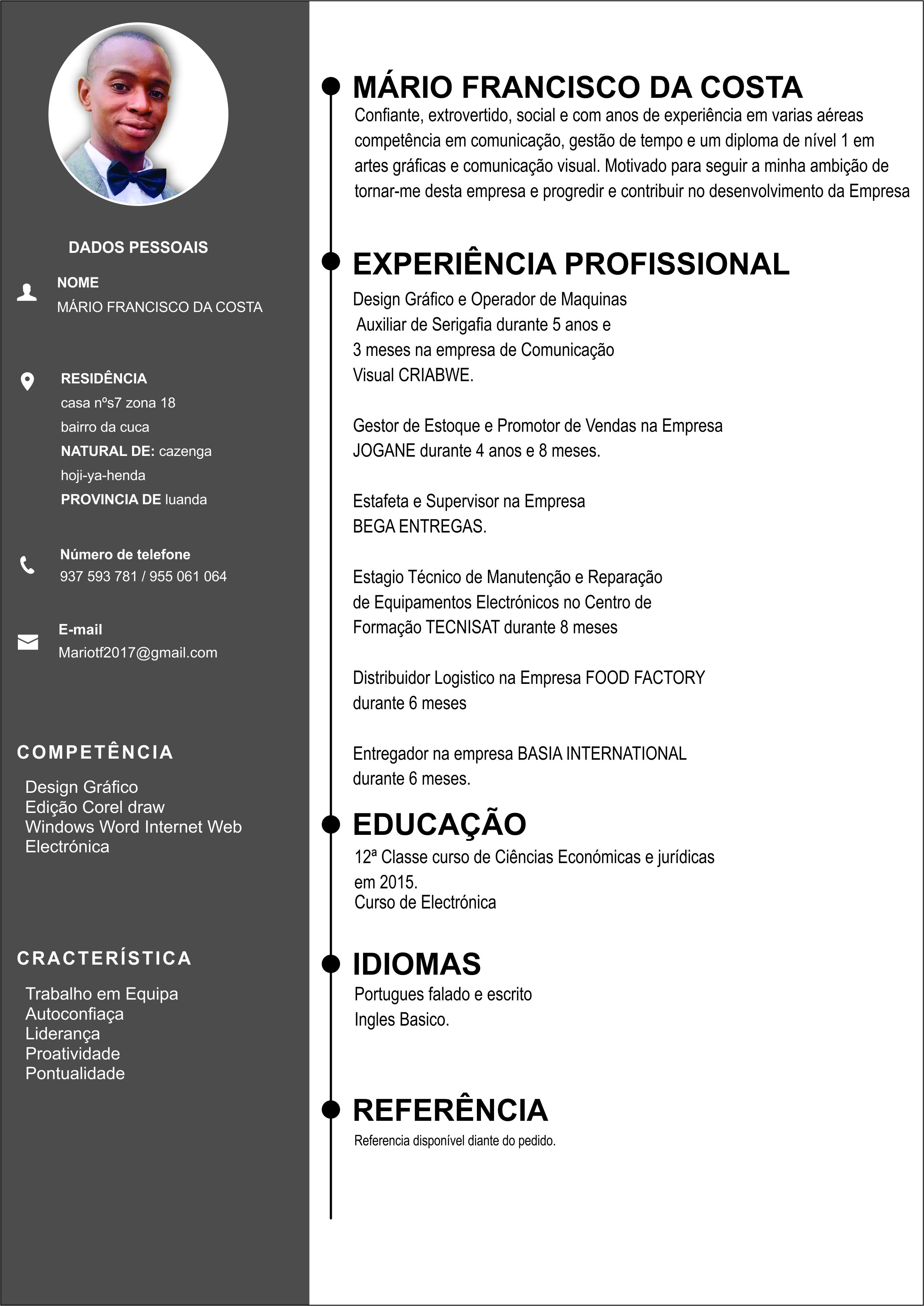 Oportunidade a Vagas de Emprego. Disponível para trabalhar em qualquer parte do país.