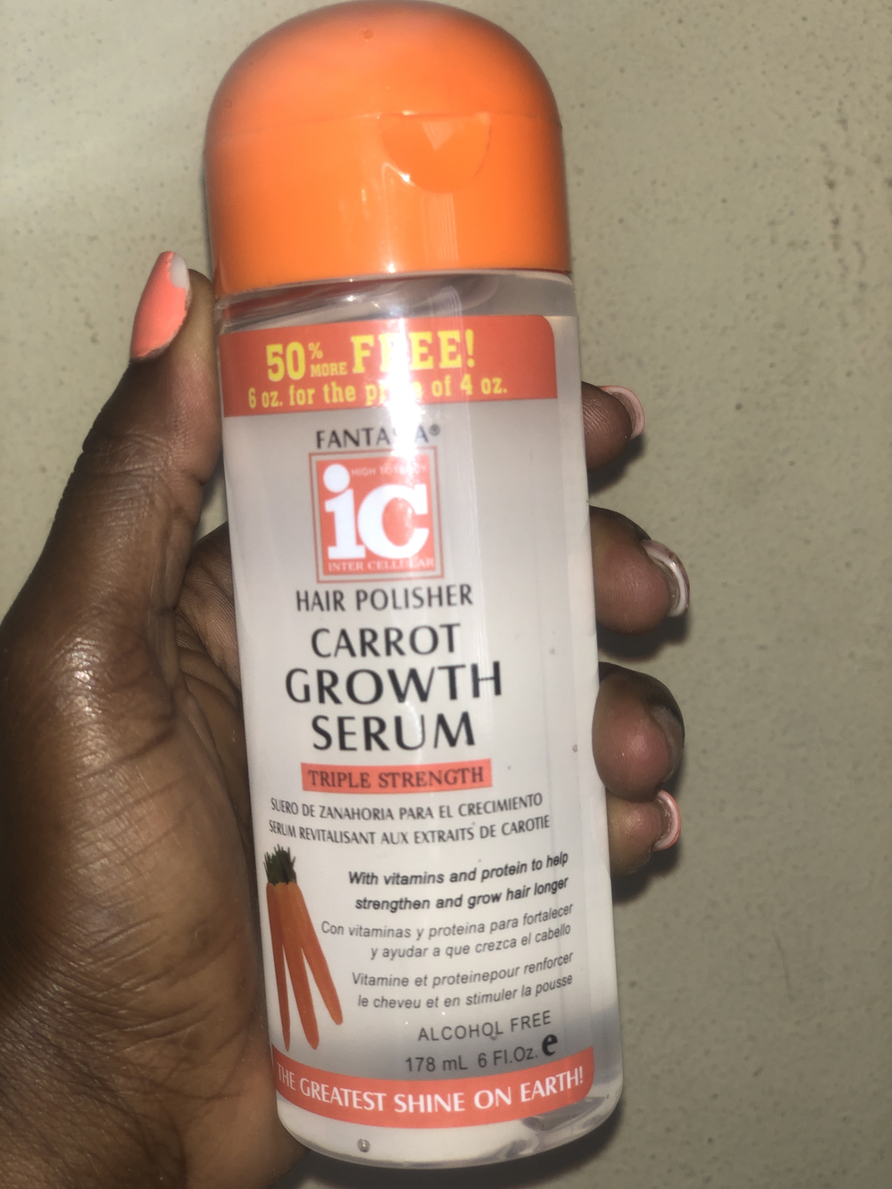 Óleo para o cabelo super bom